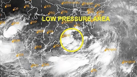 The system is likely to move slowly in the northward direction and become more marked in the next 48 hours.