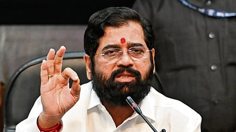 Maharashtra Deputy Chief Minister Eknath Shinde.