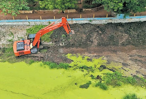 Public Garden lake in Nampally is being restored under a CSR initiative
