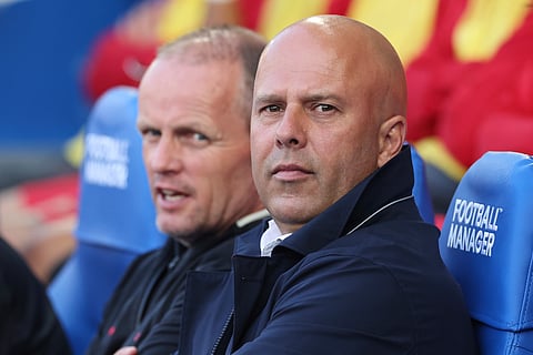 Liverpool's manager Arne Slot