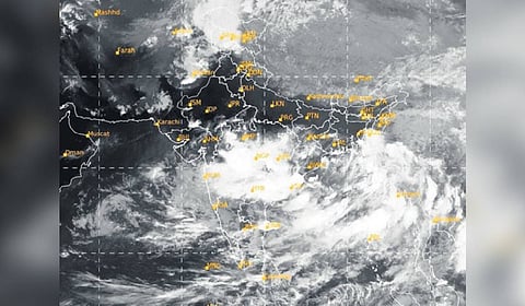 The India Meteorological Department (IMD) said the system is likely to move west-northwestwards and become well-marked during the next 24 hours.