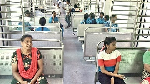 Regular commuters say AC train fares are only affordable when using a monthly pass, but buying it is not practical, as the service is limited.