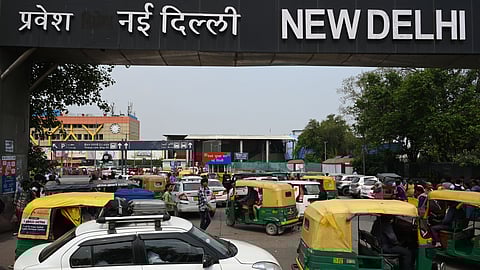 Neglect at Paharganj entry of New Delhi Railway station,