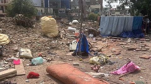 The place where the accident took place.