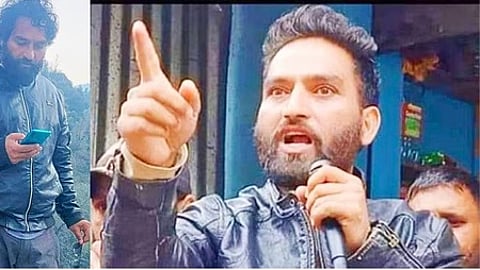 Protests broke out against the detention and booking of AAP MLA from Doda, Mehraj Malik.