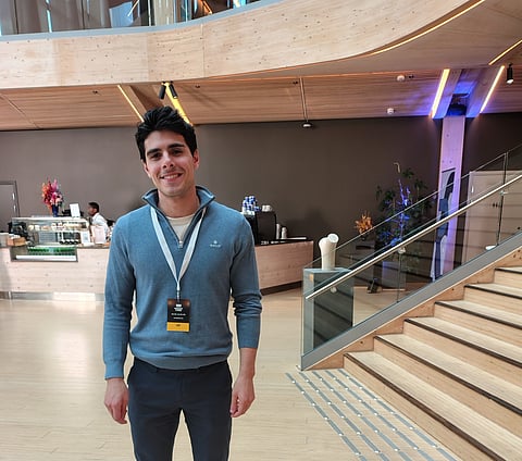 Aryan Tori is helping out Fabiano Caruana at present in Stavanger