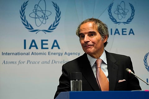 Rafael Mariano Grossi, the director-general of the International Atomic Energy Agency.