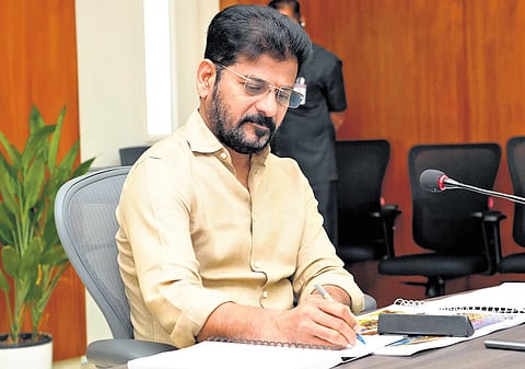 Telengana Chief Minister A Revanth Reddy.