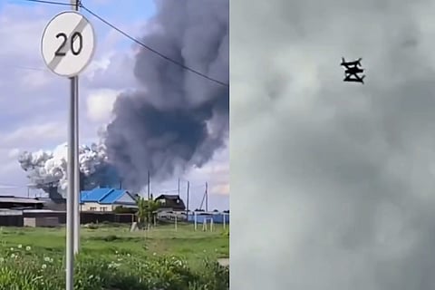 The attack reportedly destroyed Tu-95 and Tu-22M3 bombers, as well as at least one A-50 aircraft.