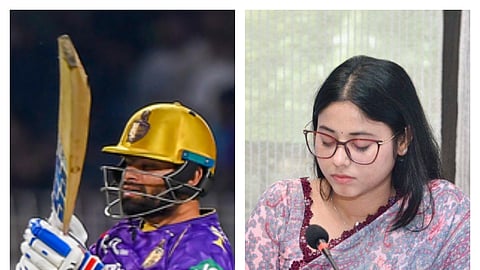 Cricketer Rinku Singh, Samajwadi Party MP Priya Saroj