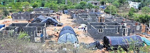 Telakantigudem, a small village with just 300 houses and a population of 1,176, has long struggled with housing shortages