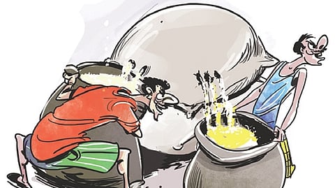 The incident is said to have happened on Friday. The accused reportedly used a duplicate key to enter the house.