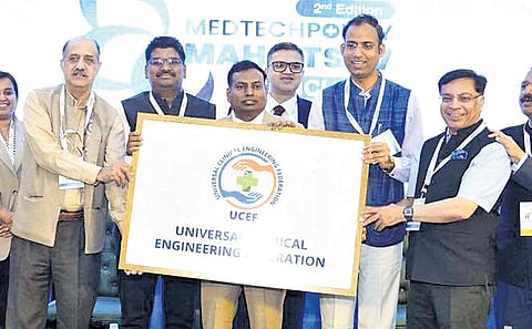 The launch took place at the MedTech Policy Mahotsav, held at the Constitution Club of India on May 23.