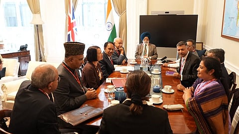The All-Party Delegation in the meeting with Indo-Pacific Minister Catherine West highlighted India's resolve against terrorism, which it stressed must be eradicated in the interests of all humanity.