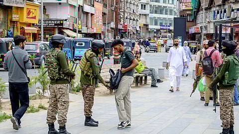 Officials said the joint search operation at the railway station continued for several hours during the intervening night of Sunday and Monday.
