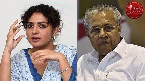 Actor Parvathy Thiruvothu criticised CM Pinarayi's inaction over the pending Hema Committee report.