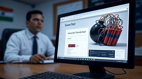 Similar threat emails were also received at the District and Sessions Court complexes in Kullu and Nahan