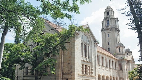 A view of IISc, Bengaluru.
