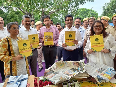 NDMC chairman Keshav Chandra inaugurated the event alongside Secretary Tariq Thomas and other senior officials. He also launched the recycle mela action kit, a booklet and awareness posters aimed at promoting sustainable waste disposal practices among citizens, institutions and businesses.