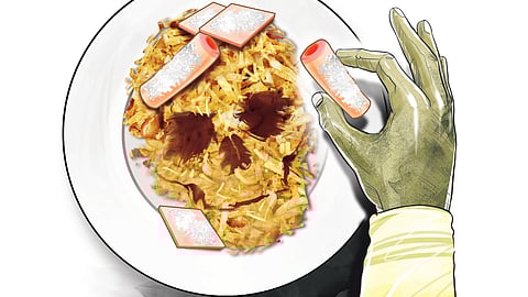 Food and water samples have been sent for microbiological testing, and hygienic measures have been reinforced in the hospital.