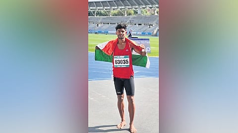 Basil is currently training under the guidance of Sreenivasan, high performance coach,