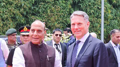 Marles, who is on an official visit to India from June 3 to 4, held a bilateral meeting with Defence Minister Rajnath Singh in New Delhi.