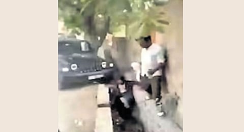 SUV rams man in Noida, throws him in drain as social media fight turns ugly