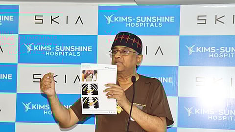 The procedure temporarily disables the nerve’s ability to send pain signals, giving relief to the patient.