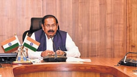 Chief Secretary K Vijayanand instructed officials to ensure comprehensive preparedness for the southwest monsoon season, emphasising proactive measures to mitigate disasters like cyclones and floods.