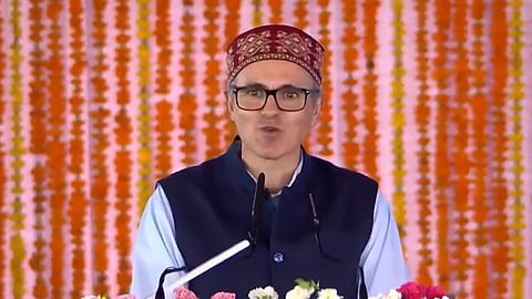 Omar Abdullah on Friday became the first elected Chief Minister of the Jammu and Kashmir Union Territory to unfurl the tricolour and preside over the main Independence Day function.