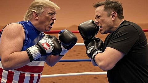 Speculation had long swirled that a relationship between the world's richest person and its most powerful could not last long -- but the speed of the meltdown took Washington by surprise.