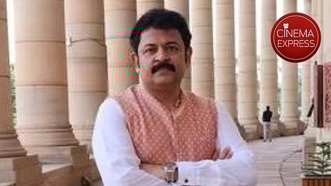 Actor-cum-politician G Krishnakumar.