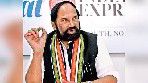 Irrigation Minister N Uttam Kumar Reddy