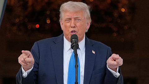 US President Donald Trump