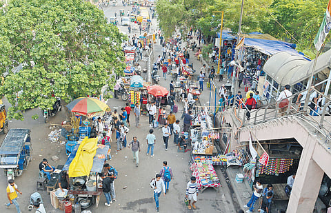 With encroachments by hawkers, unauthorised parking and traffic bottlenecks at Anand Vihar ISBT, the daily commute for many remains a challenge.