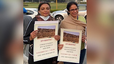 Environmental activist Samita Kaur (R) has continued to shed light into the grim ecological conditions of Punjab.