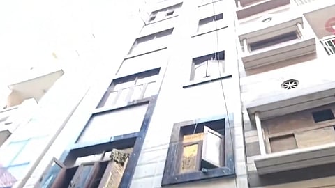 Police arrived at the victicm's residence at around 1 a.m. to collect evidence.