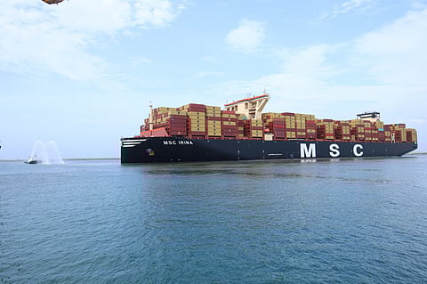 MSC Irina -- the world’s largest container ship by capacity