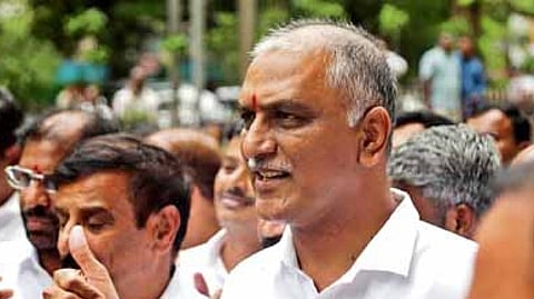 Former minister T Harish Rao.