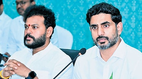 Addressing the meeting, Lokesh said this should be one of the largest such gatherings in the world.