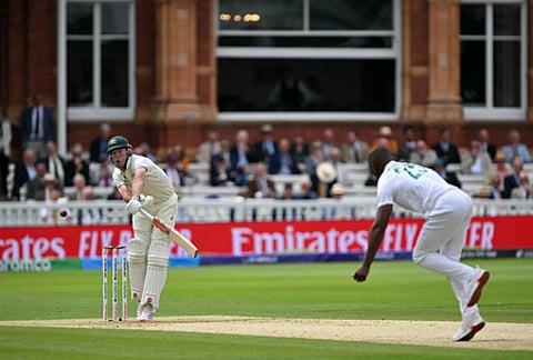 In four-day Tests, the playing hours are extended to mandate a minimum of 98 overs per day rather than 90 overs to mitigate the time lost