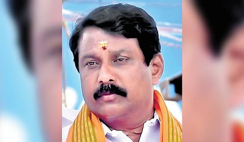 TN BJP president Nainar Nagenthran