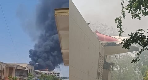 An Air India passenger plane with 242 people on board crashed near the Meghaninagar area of Ahmedabad shortly after takeoff on Thursday.