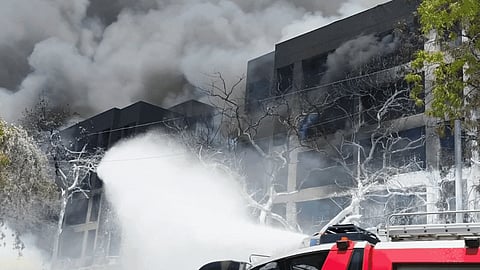 The aircraft crashed shortly after taking off from Sardar Vallabhbhai Patel International Airport at around 2 PM.