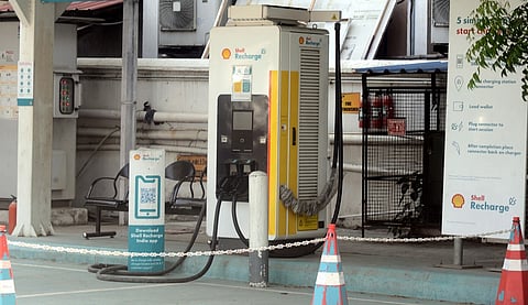 EV charging station image used for representational purposes only.