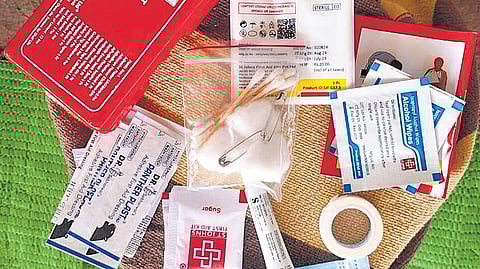 Typically, for minor injuries sustained during fieldwork or under the MGNREGS, tribals have relied on herbal treatments.