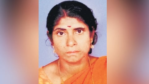 Seetha, 42, the deceased.