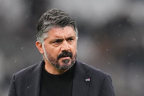 Head coach Gennaro Gattuso.