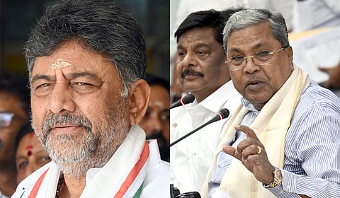 DCM Shivakumar and CM Siddaramaiah