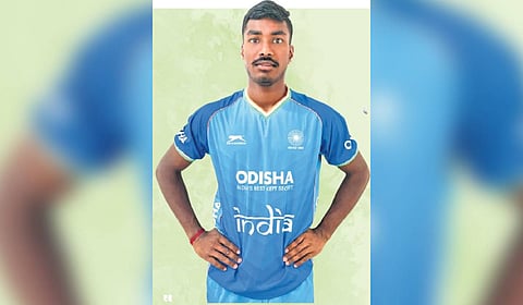 Dribbling past poverty and hard luck, Sunil, the younger of the two sons of daily-wage labourers in Talluru in Sorab taluk, has come a long way.